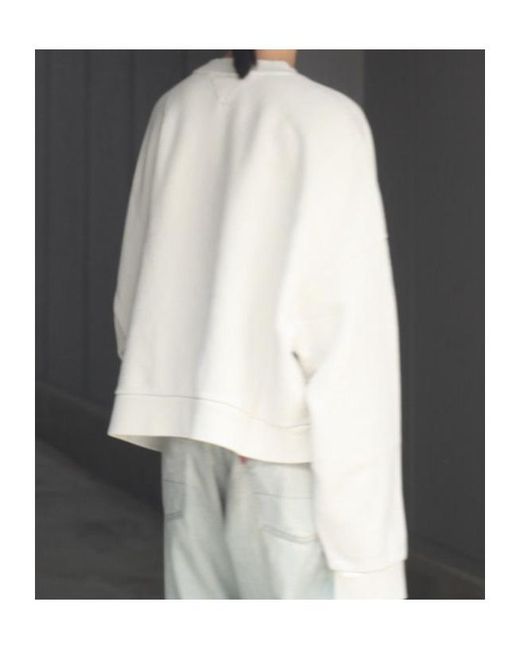 Entire studios White Long-Sleeved Sweater for men