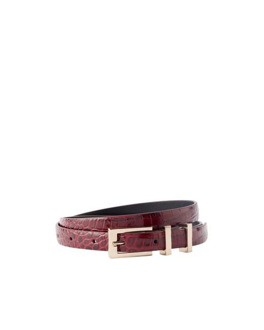 Tom Ford Purple Effect Patent-Leather Belt