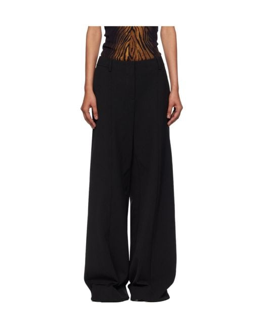 Jean Paul Gaultier Black The Stirrup Pants