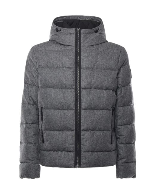Fay Gray Double-Zip Hooded Jacket for men