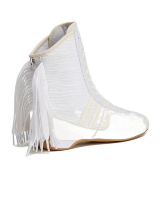 Adidas By Stella McCartney White Rasant V3 Sneakers