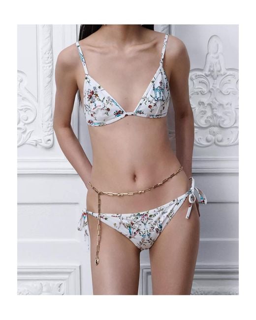 Dior Metallic Iviera Bikini Top