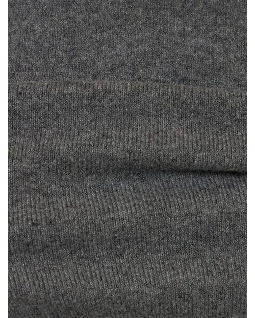 Michael Kors Gray Plain Jersey Hollowed-Out Jumpsuit