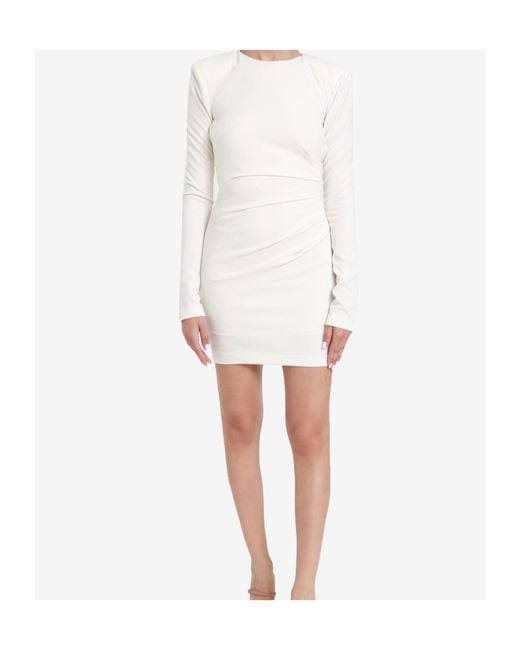 Aniye By White Long Sleeve Dress