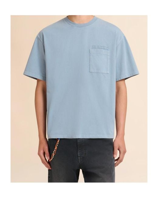 Marni Blue Chest Pocket T-Shirt for men