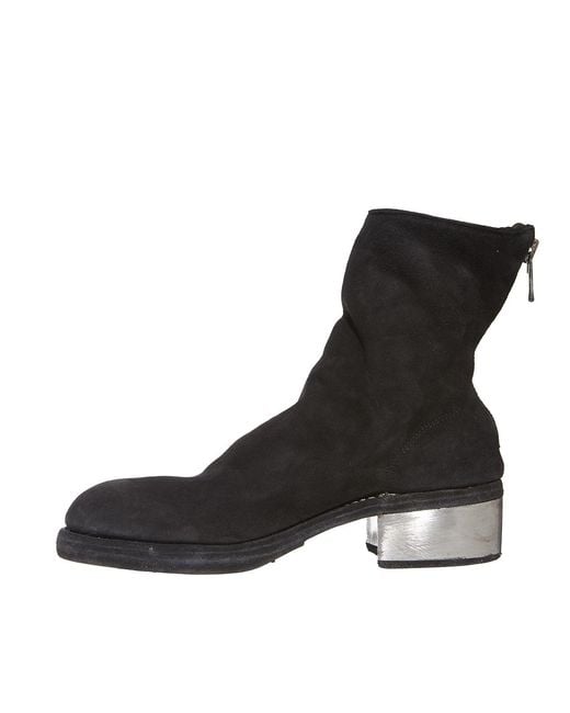 Guidi Black Ankle Boots