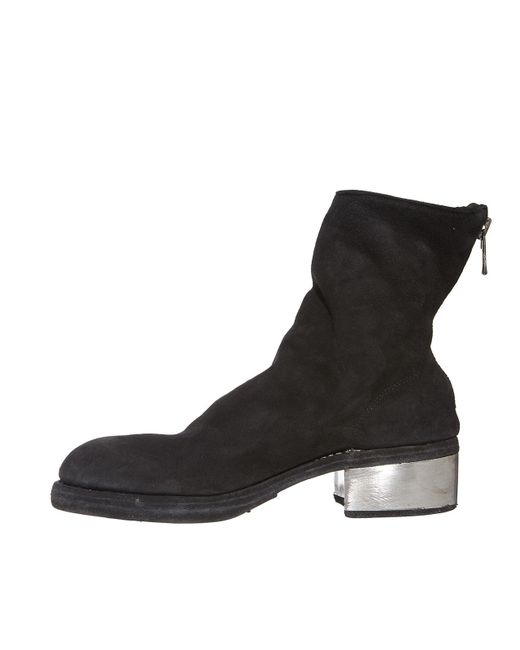 Guidi Black Ankle Boots
