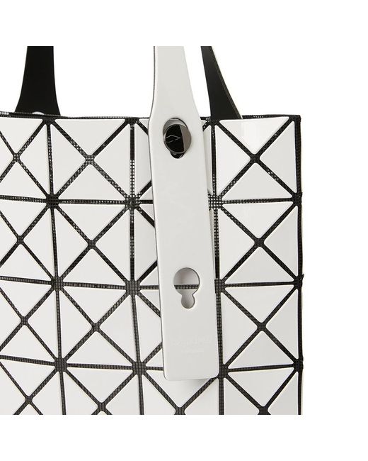 Issey Miyake White Prism Tote