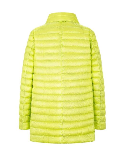 Herno Green Ultralight Reversible A-Line Down Coat