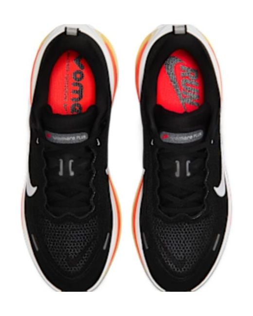 Nike Black Vomero Plus Lace-Up Sneakers for men