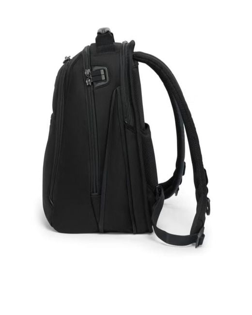 Tumi Black Medium 15' Expandable Backpack for men