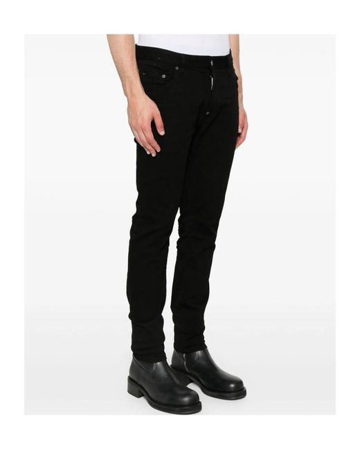 DSquared² Black Jeans for men