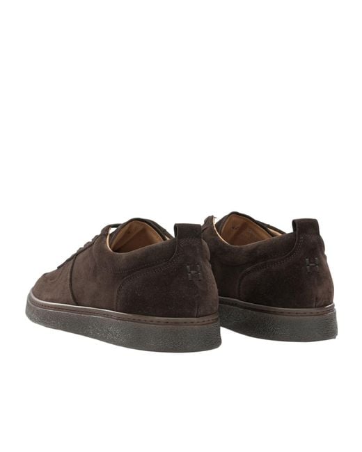 Henderson Brown Round-Toe Sneakers for men