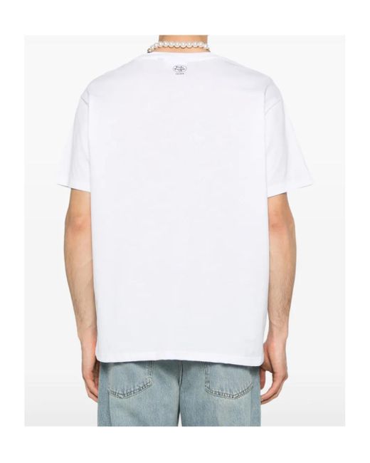 Gcds White X Polly Pocket Milano T-Shirt for men