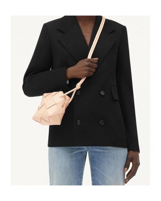 Bottega Veneta Natural Cassette Mini Shoulder Bag