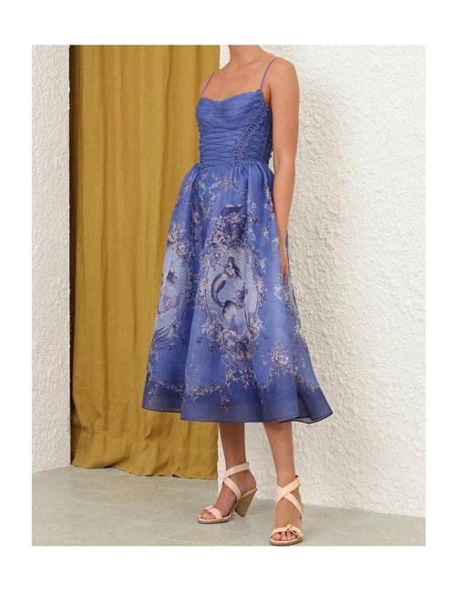 Zimmermann Blue Midi Dresses