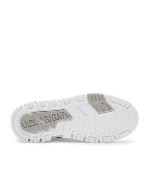 Axel Arigato White Recycled Suede Sneakers