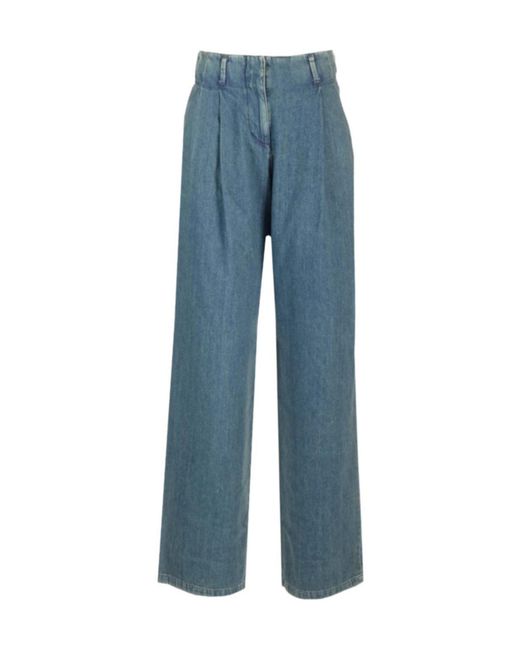 Golden Goose Deluxe Brand Blue Straight-Leg Jeans
