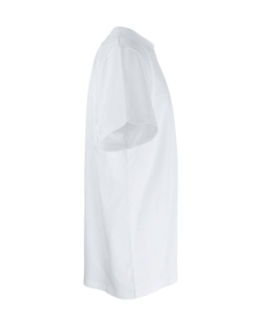 McQueen White Harness Crewneck T-Shirt for men