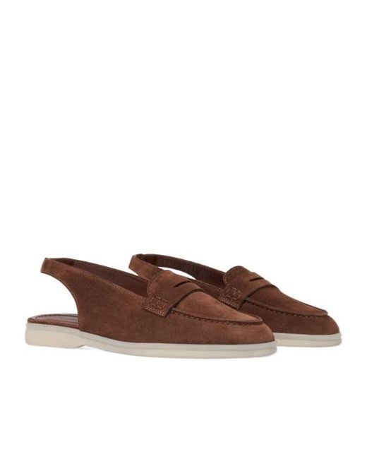 Scarosso Brown Leila Loafers