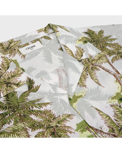 Céline Multicolor Hawaiian Shirt for men