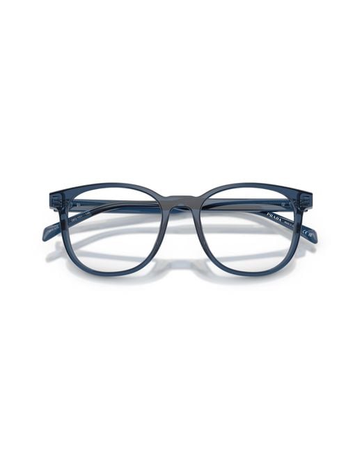 Prada Black Eyewear Square Frame Glasses for men