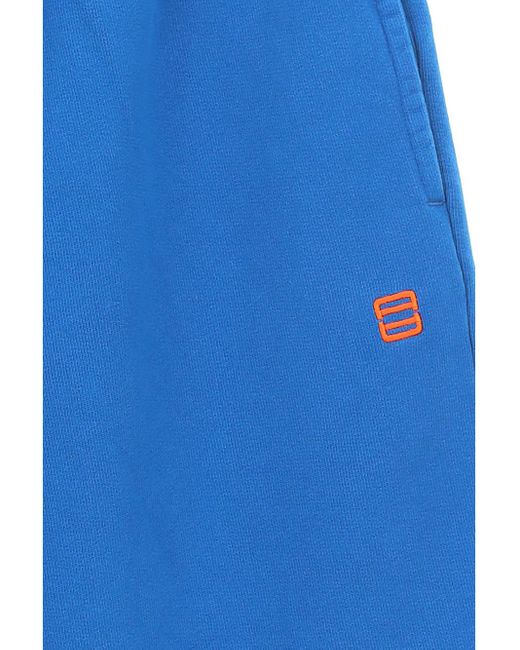 Ambush Blue Logo Embroidered Shorts for men