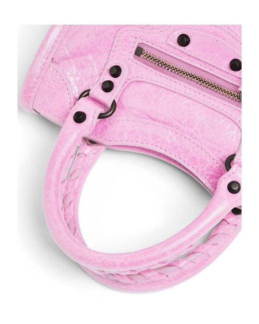 Balenciaga Pink Le City Bag Nano
