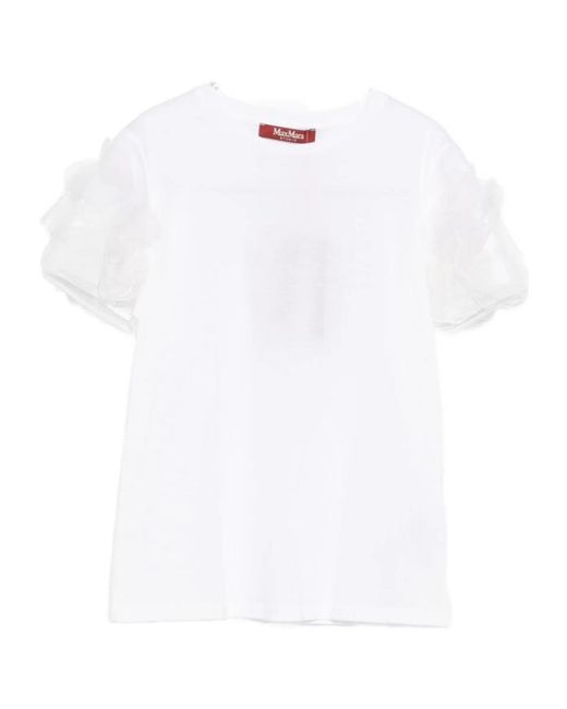 Max Mara White Short-Sleeved T-Shirt