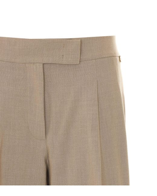 Liu Jo Natural High-Waisted Casual Trousers