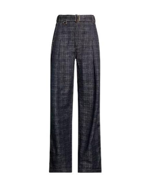 Burberry Blue Dark Wash Loose-Fit Jeans
