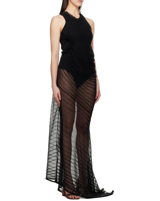 Victoria Beckham Black Sleeveless Dress