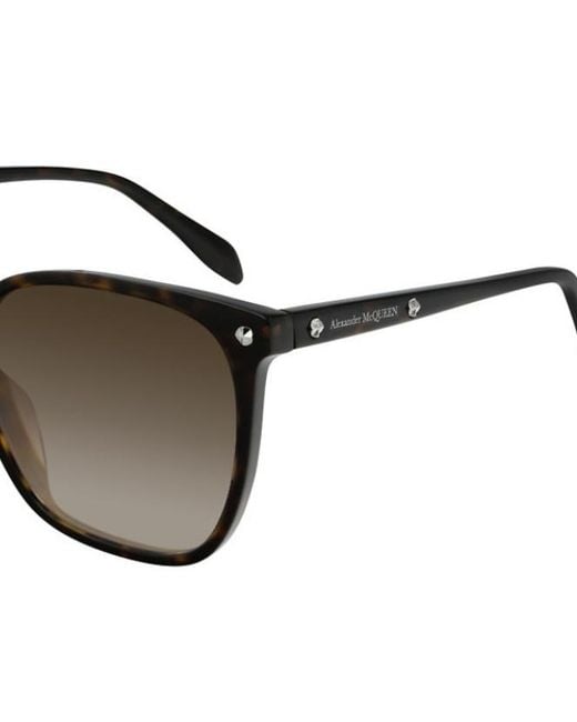 McQueen Metallic Logo Details Sunglasses
