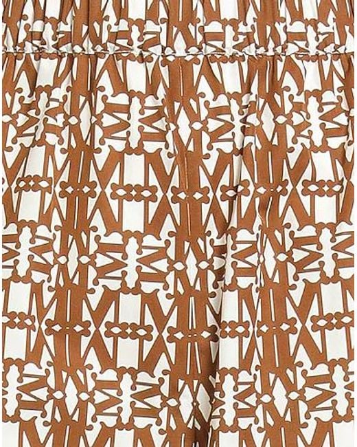 Max Mara Natural Printed Bermuda Shorts