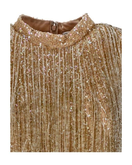 Dior Natural Tassel Mini Dress