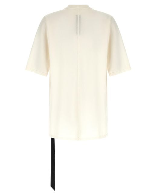 Rick Owens Natural 'Jumbo' T-Shirt for men