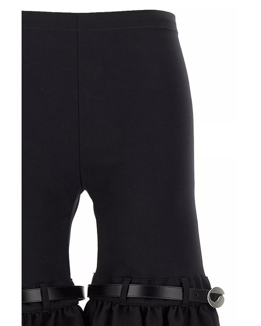 Coperni Black Elastic Waist Casual Pants