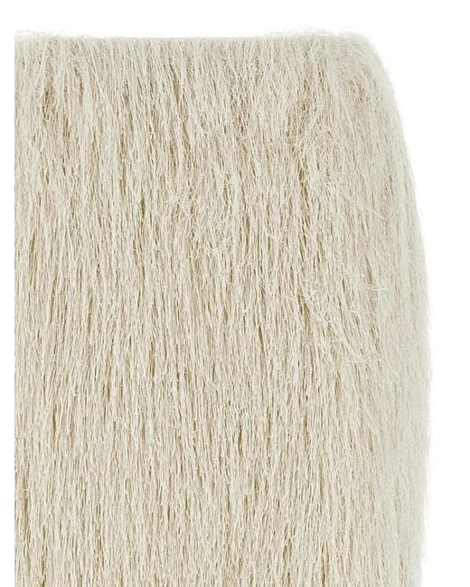 Dries Van Noten Natural Sokna Skirt