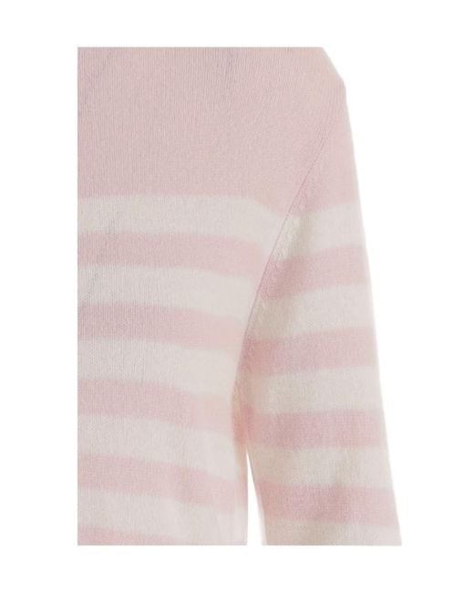 Bruno Manetti Multicolor Striped Cashmere Knitwear