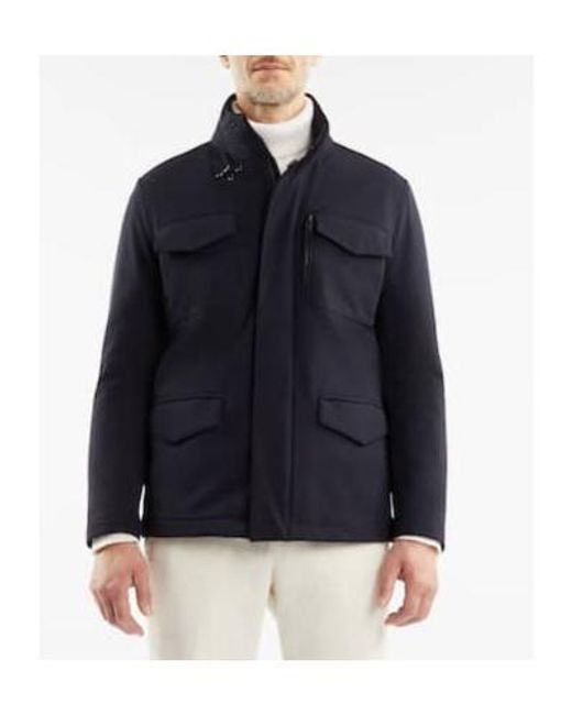 Fay Blue Field Jacket for men