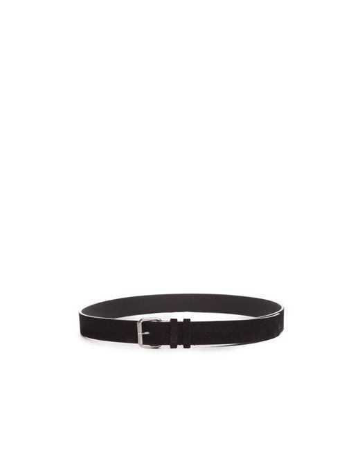 Dondup Black Pin Buckle Belt for men