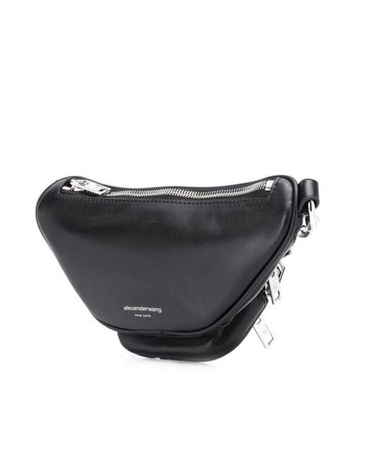 Alexander Wang Black Attica Mini Belt Bag