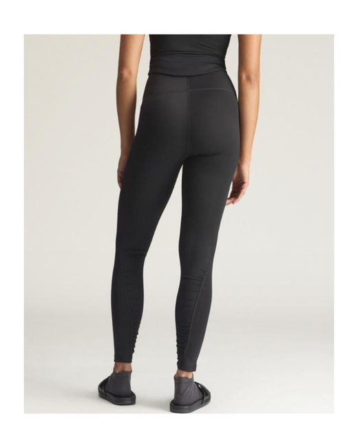 Adidas By Stella McCartney Black Studio Ruched Leggings