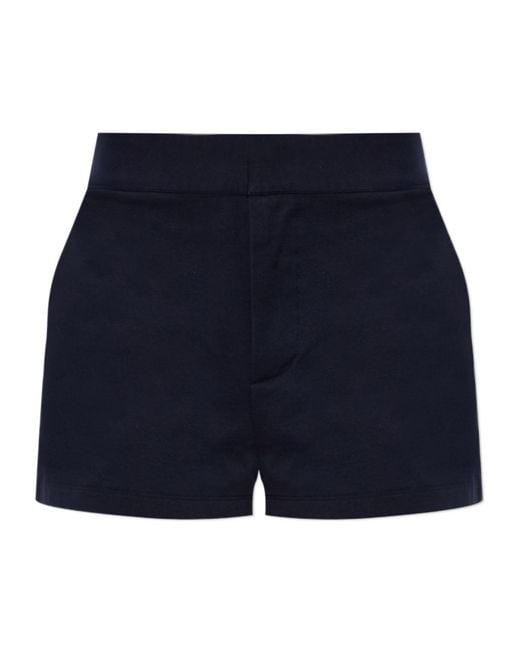 DSquared² Blue Elasticated-Waistband Shorts
