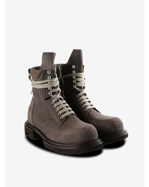 Rick Owens Black Low Army Gabe Boot for men