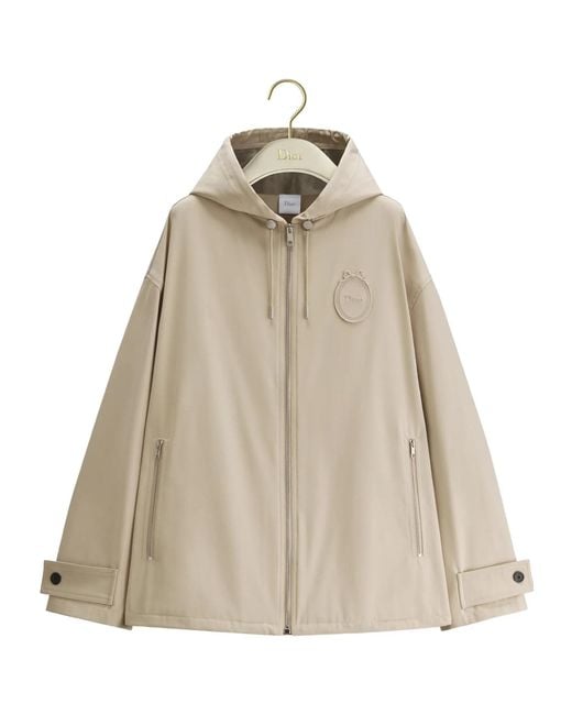 Dior Natural Médaillon Embroidered Anorak