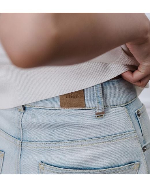Dior Gray Regular-Fit Jeans