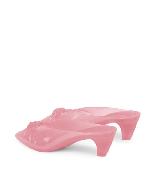 Chloé Pink Chloé Jelly Slip-On Mules