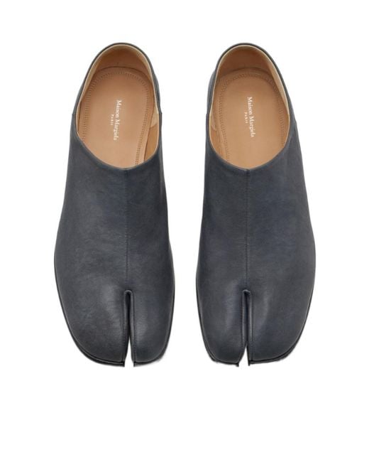 Maison Margiela Gray Tabi Babouche Loafers for men