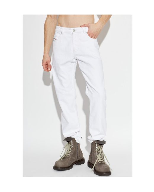 DIESEL White 1993-D-Vyl Jeans for men